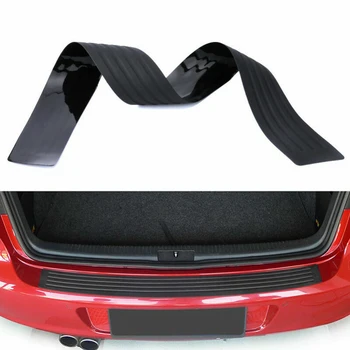 

Car Trunk Protective Bumper Strip Car Rear Bumper Guard Rubber Protector Cover Sill Plate Trunk Suv Pad
