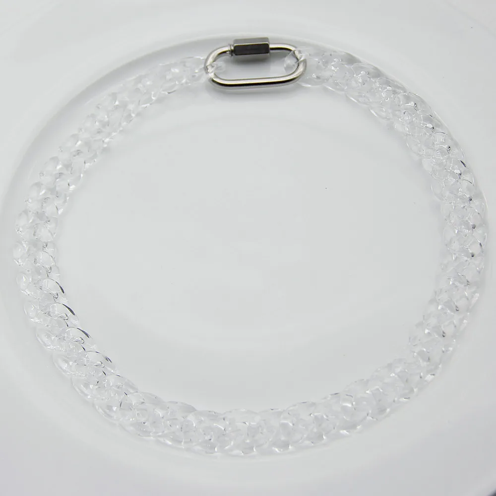 clear acrylic chain