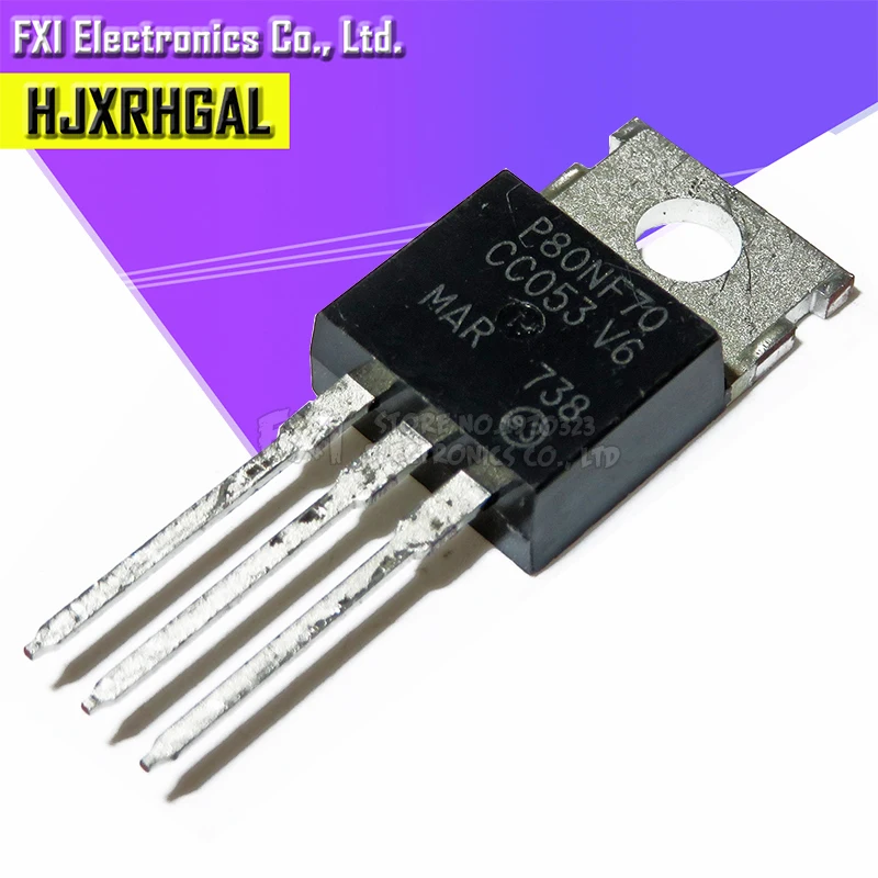10 шт./лот STP80NF70 80NF70-220 контроллер МОП-транзистора 80A 70V EMU гарантированный оригинал |