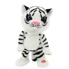 

Robot Tiger Toy Dancing Singing Song Electronic Plush Animal Throw Head Electric Music Robotic Tiger Pet For Kids Christmas Gift