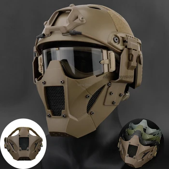 

Tactical Hunting Face Cover Military Shooting Paitnball Peotective Covers Cycling Airsoft Cs Combat Cover Men Women