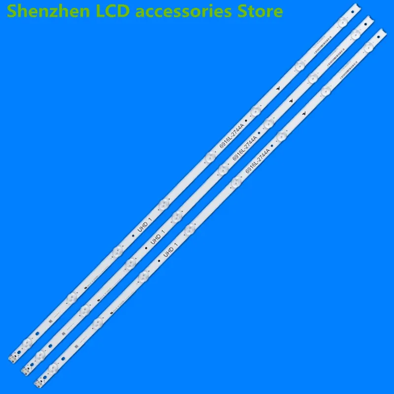 Per Lg 43Lg61Ch-Ck 43Uh6100-C Led Led 8Led 3V 84.2Cm 100% Nuovo