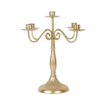 

ERMAKOVA Vintage Totel Wedding Restaurant Candlelight Dinner Scented Candle Holder Table Candlestick Home Party Decoration