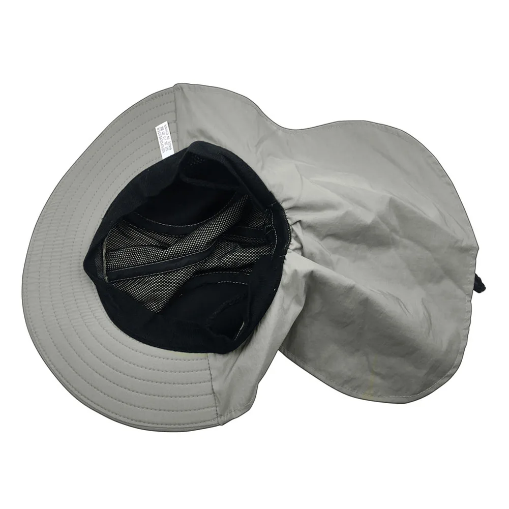 sun cap with flaps