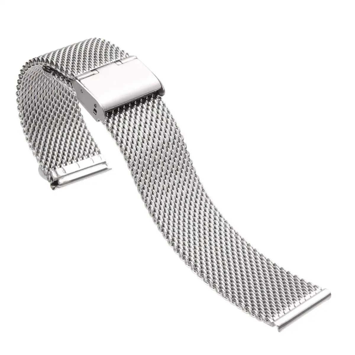 

20MM/22MM Replacement Bracelet Watch Band Silver Stainless Steel Starps For Seiko & Citizen Watch Leisures WristWatch Straps
