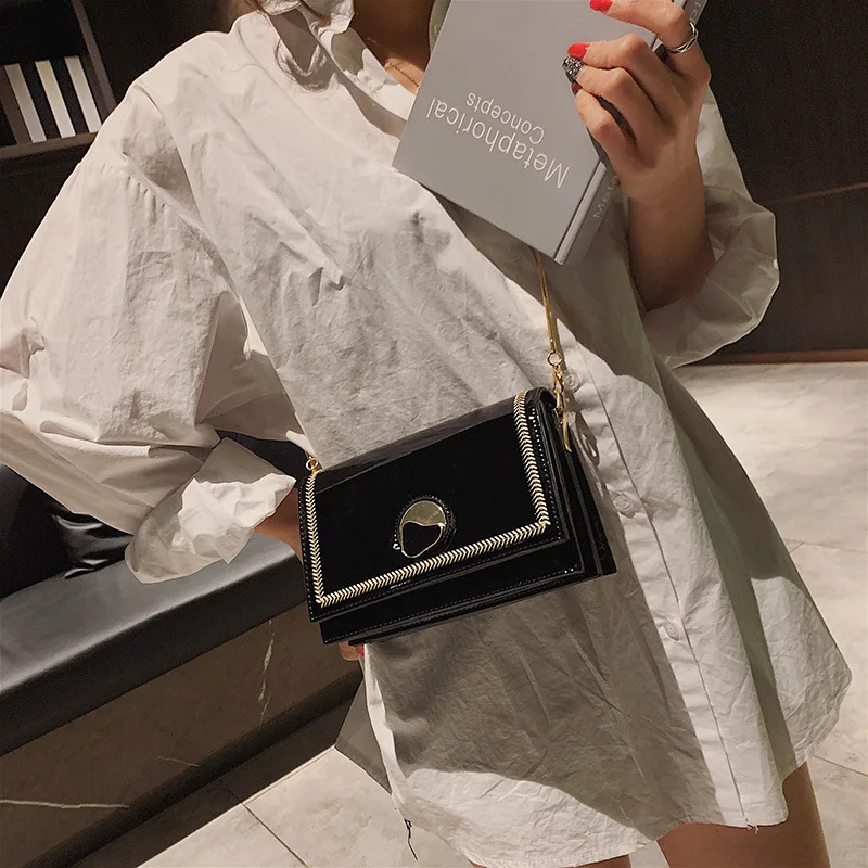 

New Arrival Bag Women's 2019 Spring And Summer New Style Korean-style Mini Chain Shoulder Bag Fashion Western Style Shoulder Squ
