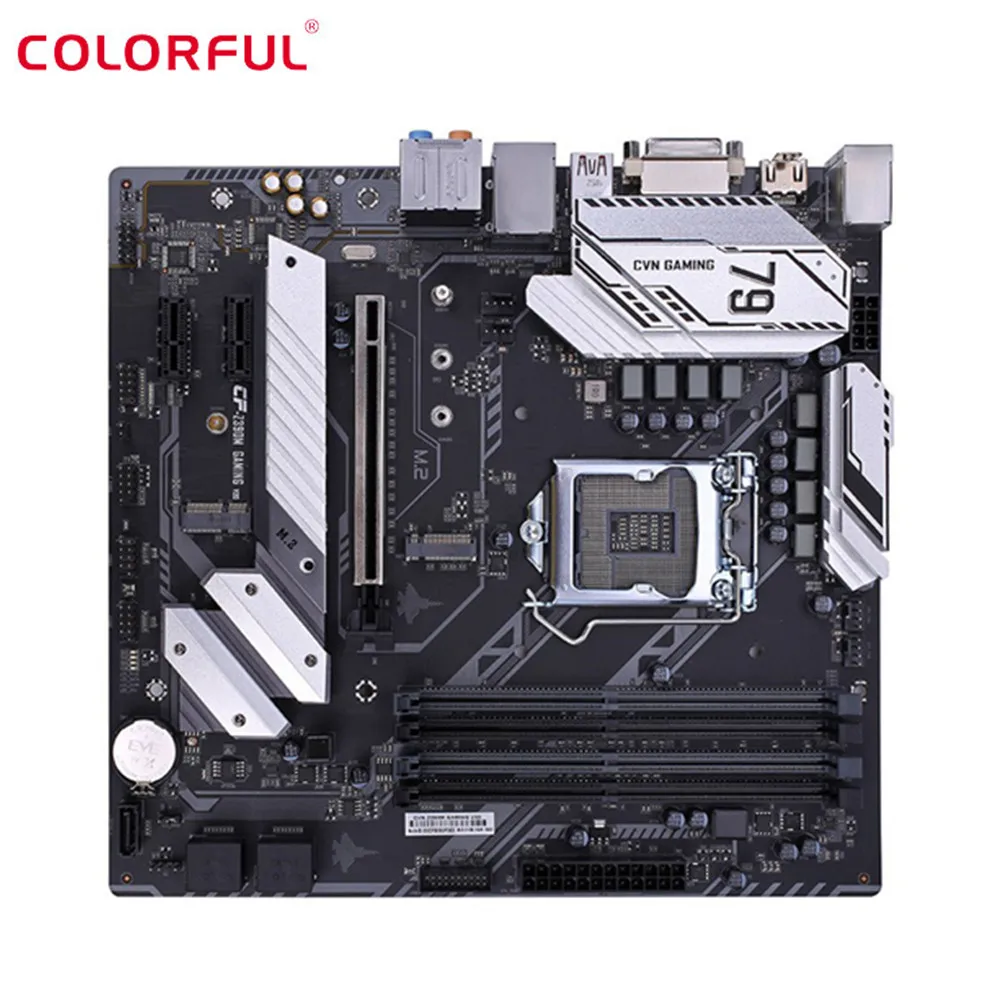 

Colorful CVN Z390M GAMING V20 Powerful Motherboard M - ATX LGA1151 Interface DDR4 Gigabit LAN 5 x SATA 3.0 HDMI Motherboard