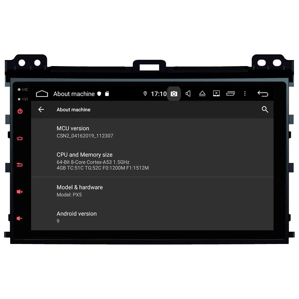 Excellent Klyde 9" IPS 4G WIFI Android 9 Octa Core 4GB RAM 64GB ROM DSP Car DVD Multimedia Player Radio For Toyota Prado LC120 2004-2010 5