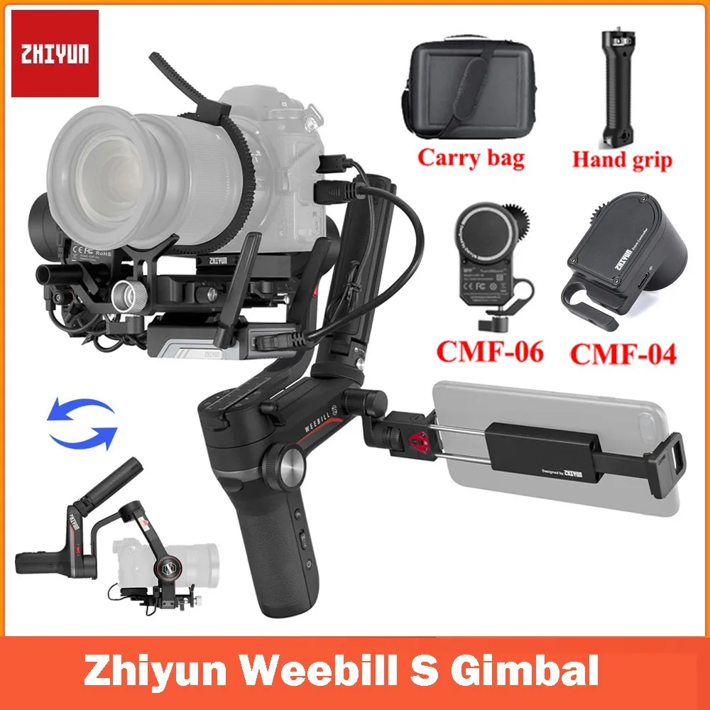 Компактный карданный стабилизатор Zhiyun Weebill S для беззеркальной камеры DSLR Sony A7M3 A7III