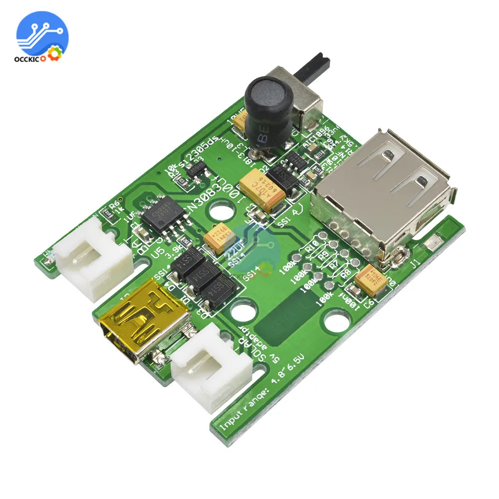 BMS 3,7 V USB литиевая батарея Солнечный зарядный модуль Управление Лер доска Солнечный Банк питания зарядное устройство аксессуар CN3083 управление