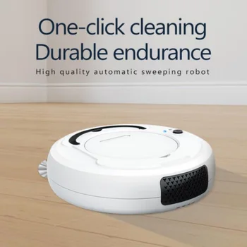 

Low Noise 1800PA Automatic Vacuum Cleaner Floor Sweeper USB Charging Smart Sensor Protection Strong Suction Power