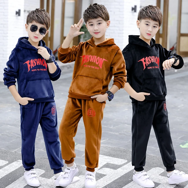 Ensemble de vêtements pour garçons, mode bébé garçon, survêtement, vêtements  de rue, adolescents de 5 6 8 11 12 ans, costumes de sport pour enfants, été  automne - AliExpress