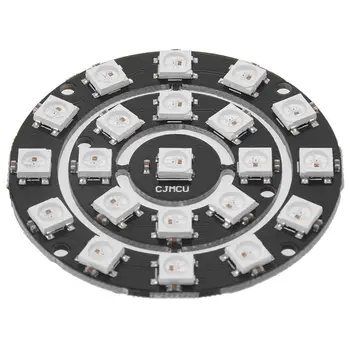 

RGB LED Ring 1/18/12 Bit WS2812 5050 RGB LED with Integrated