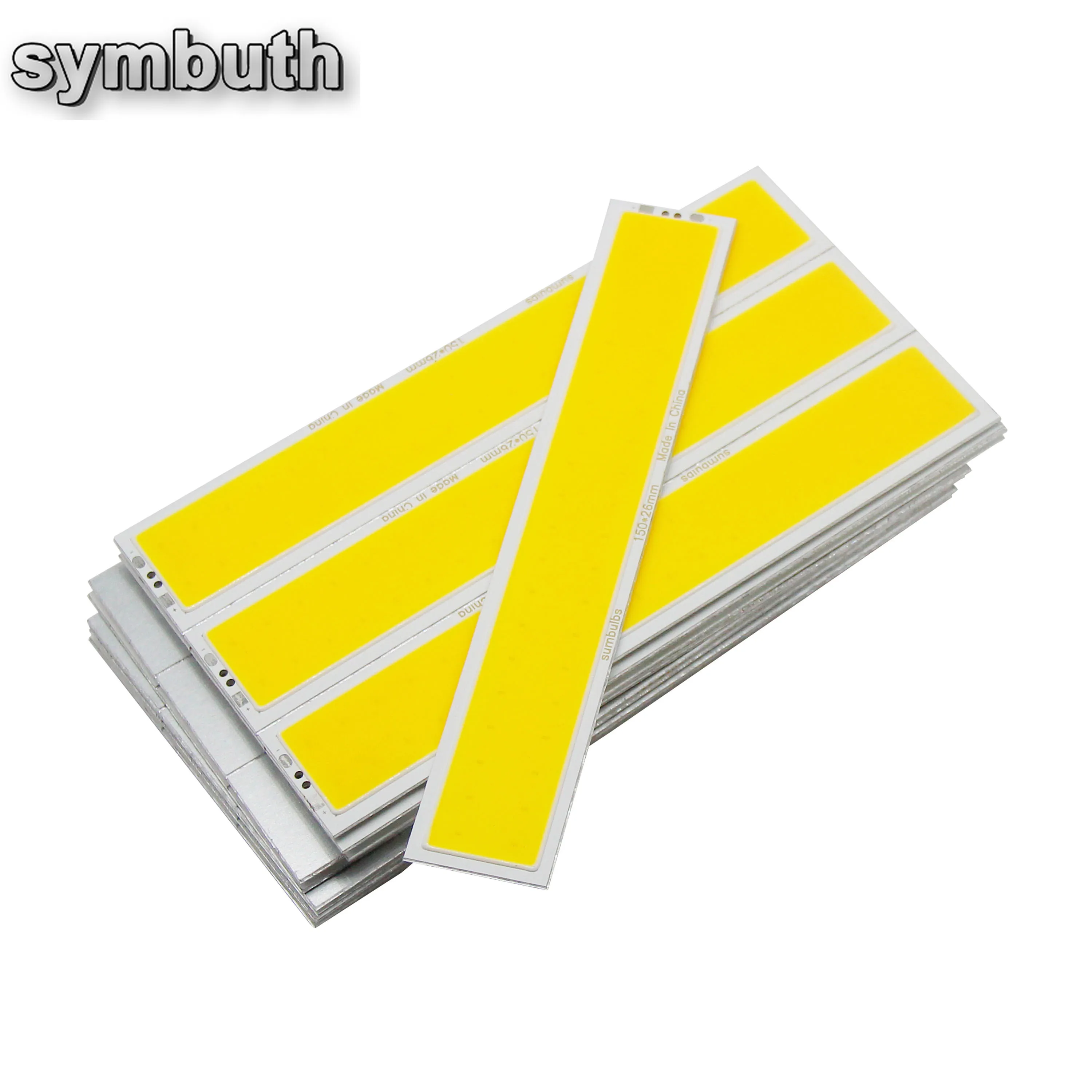 Symbuth 150x26mm 8W LED COB Module Strip Light Source Bulb DC 12V Bar 800LM Warm Cold White DIY Indoor Lamp for Diy Bulb