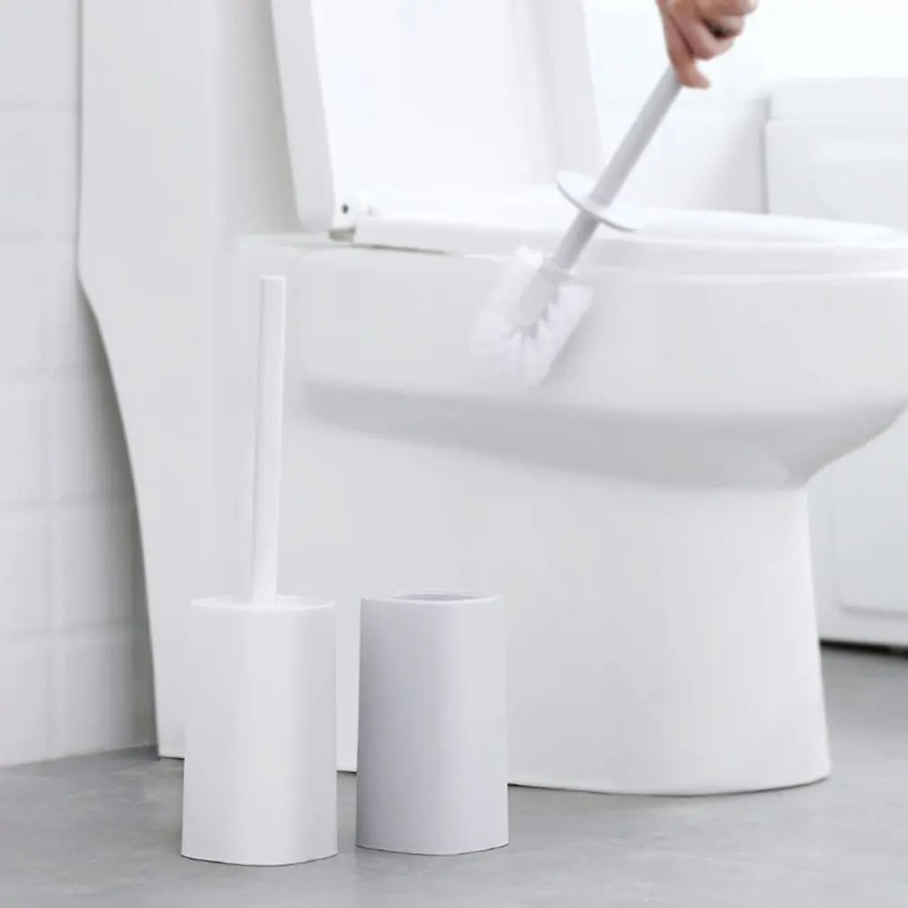 Напольный набор туалетных щеток с основанием для унитаза длинная ручка щетка для чистки ванной комнаты для туалетных принадлежностей