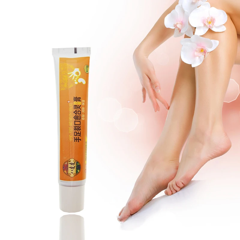 1pcs Powerful Hand Foot Crack Cream Heel Chapped Peeling Foot And Hand Repair Anti Dry Crack Skin Care Chinese Ointment S012