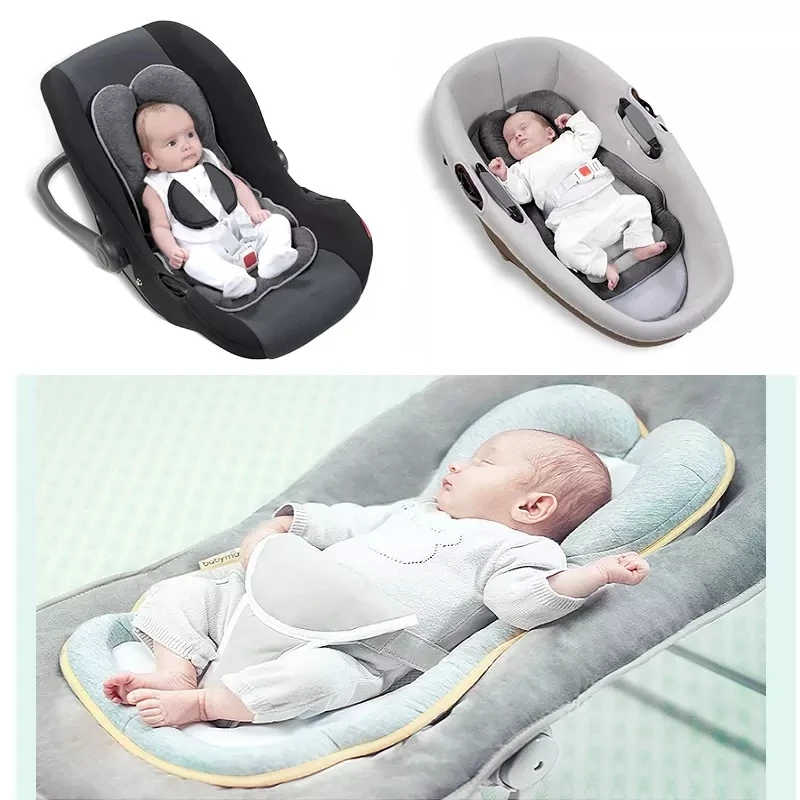 Cama de cuna para bebé, almohada de estereotipos para recién nacidos, cuna infantil portátil de viaje, almohadilla de posicionamiento para dormir de 0 a 12 meses