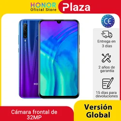 Глобальная версия Honor 20 Lite 4G 128G Kirin 710 смартфон фронтальная 32MP Face ID 24MP задняя камера Google Play'