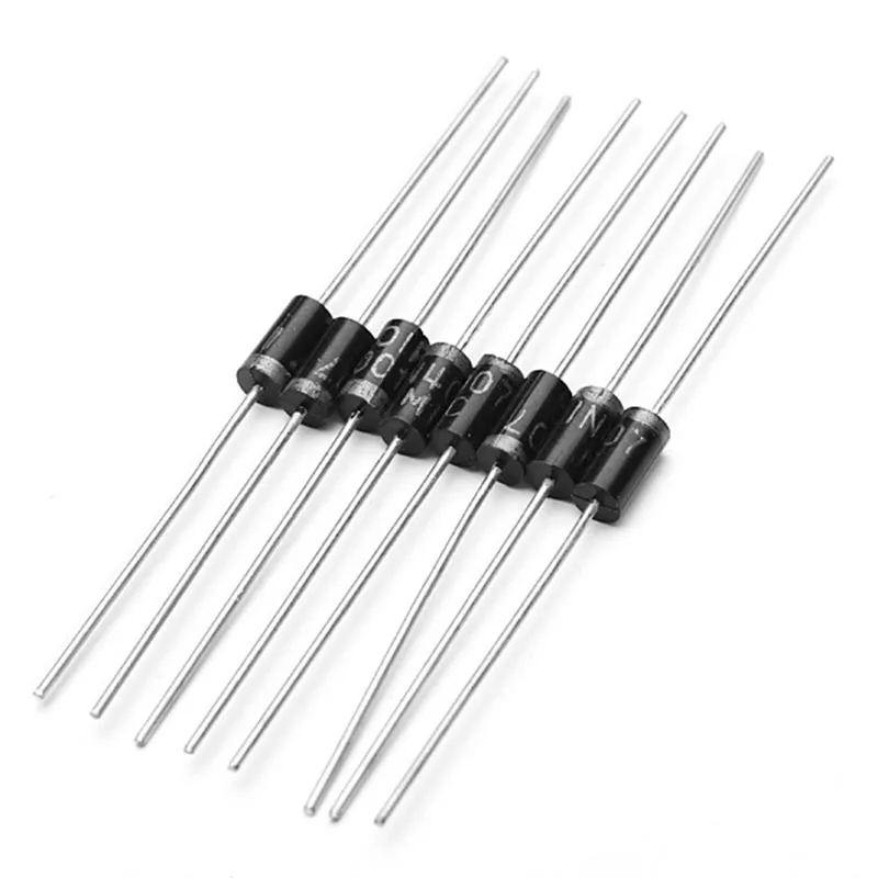 100Pcs DO-41 1N4007 Rectifier Diodes Electronic Components Supplies 1A 1200V CO