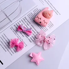 Детская шпилька головной убор Южная Корея милая принцесса Дамская Meng зажим для маленьких девочек боковая заколка для волос набор украшений