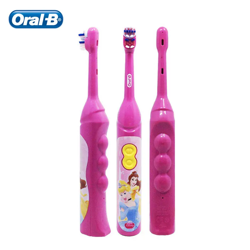 Oral B Electric Toothbrush for Children Magic Timer Gentle Oral Clean Rotary Vibration Soft Bristle Battery Powered Tooth Brush Oral B Electric Toothbrush for Children Magic Timer Gentle Oral Clean Rotary Vibration Soft Bristle Battery Powered Tooth Brush