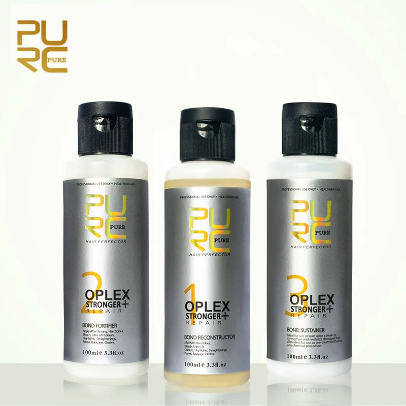 PURC Oplex bond восстанавливающие соединения поврежденных волос, укрепляют прочность и эластичность волос - Цвет: 1 set