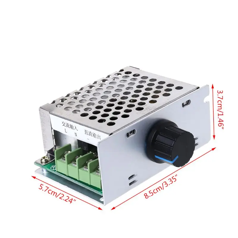 Dc motor speed controller motor speed controller electric motor speed controller AC input 220V DC output 10-210V PWM 220V DC brush motor speed controller
