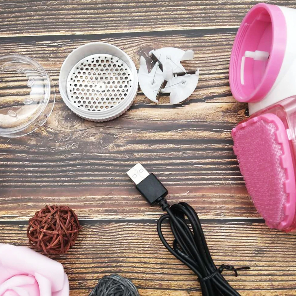 Fuzzy USB устройство для удаления ворса Подключите электрическое устройство для удаления ткани Простота в использовании Бритва для домашнего использования принадлежности для стирки