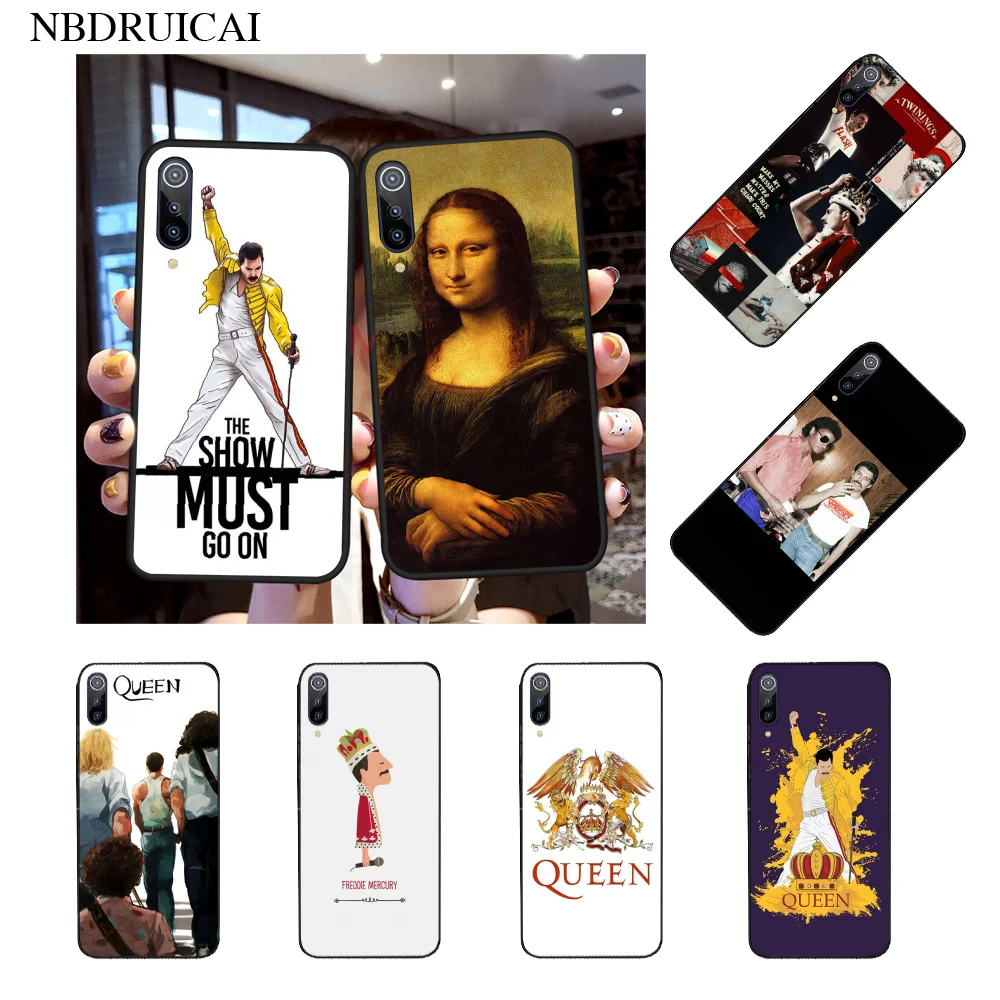 Чехол для телефона Rock singer Funky Freddie Mercury Queen Pop чехол Xiaomi 8 9 se 5X Redmi 6pro 6A 4X 7 5plus note 5