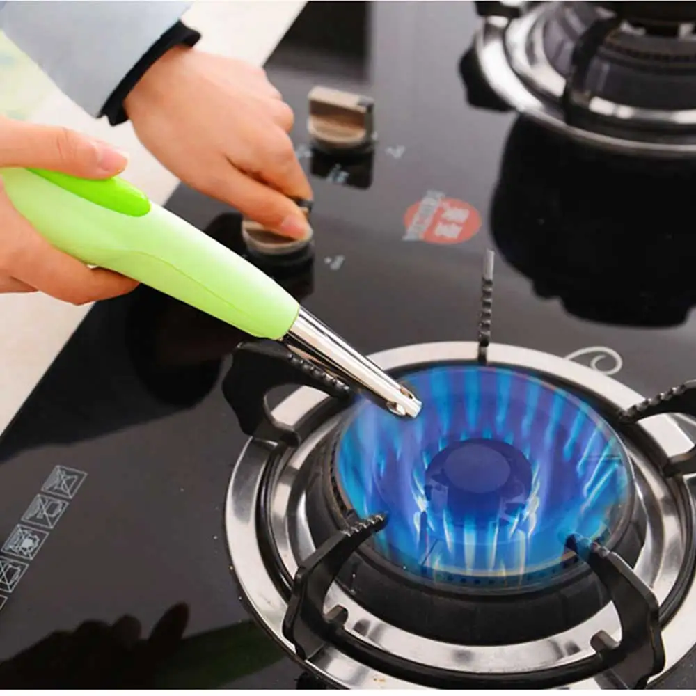 

Kitchen Electric Gas Lighter Fire Starter Battery Lighters BBQ Stove Cooker Pulse Piezo Igniter Natural Cook top Ignition Safety