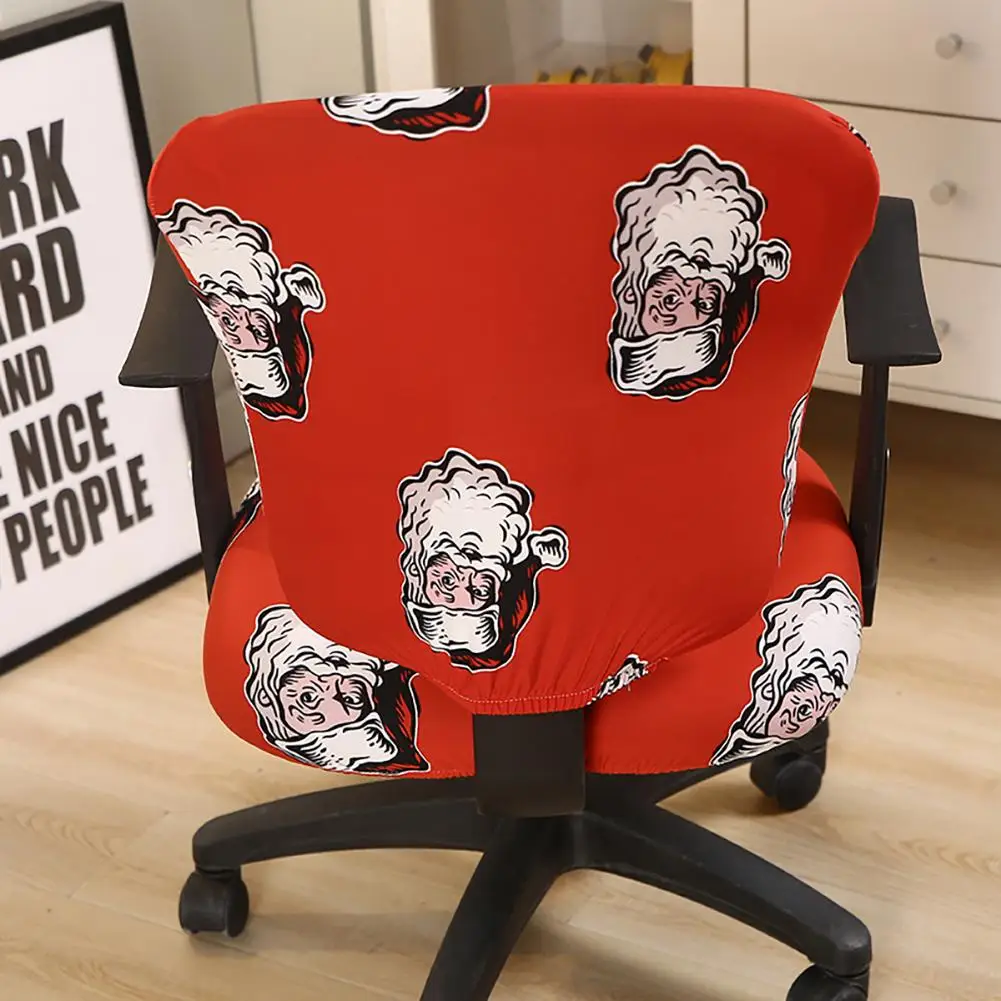 Чехол для стула растягивающийся чехол для компьютерного офисного стула растягивающийся универсальный поворотный чехол для стула для офиса# BO