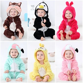 

Newborn Baby Girls Clothes Winter Baby Rompers Cartoon Baby Jumpsuit Clothes For Boy Overalls Unisex Baby Clothes 0 3 6 24 Month