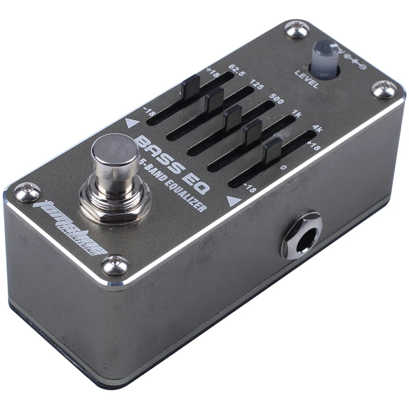 

AROMA AEB-3 Bass Analog 5-Band EQ Equalizer Mini Single Electric Guitarra Guitar Effect Pedal