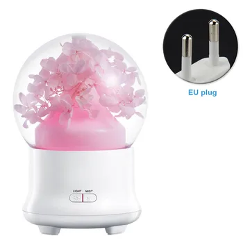 

Colorful Flower Air Humidifier Ultrasonic Cold Fog Aromatherapy Machine Air Purifier Humidifier Low Noise