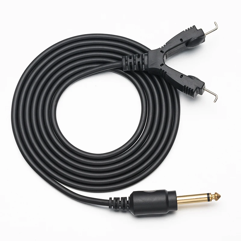 

3 Types 2M Tattoo Machine Clip Cord RCA & Audio Interface Double Copper Wire Hook Line Tattoo Gun Power Supply Cable Accessory