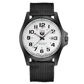 

2020 Vintage Classic Watch Men Watches Stainless Steel Waterproof Date Leather Strap Sport Quartz Army Relogio masculino reloj