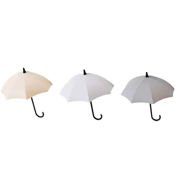 

3pcs/set Umbrella Wall Cute Umbrella Wall Mount Key Holder Wall Hook Hanger Organizer Durable Key Holder Home Accessories #LR2