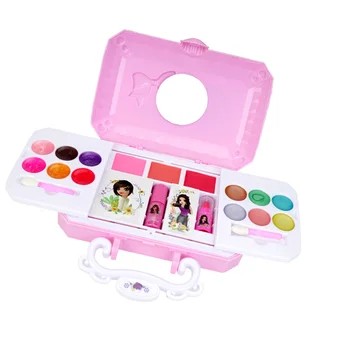 

1 Box Simulated Cosmetic Toy Mini Makeup Kit Toy Funny Cosplay Cosmetic Toy Parent-Child Interactive Toy for Babies Girls Playin