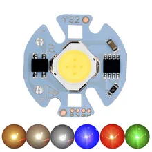 Светодиодный COB Чип SMD светильник 3W 5 Вт 7 Вт 9 Вт 15 Вт RGB светодиодный ac220в нет необходимости светодиодный драйвер умная лампочка с ИС лампа для точечной лампы светодиодный