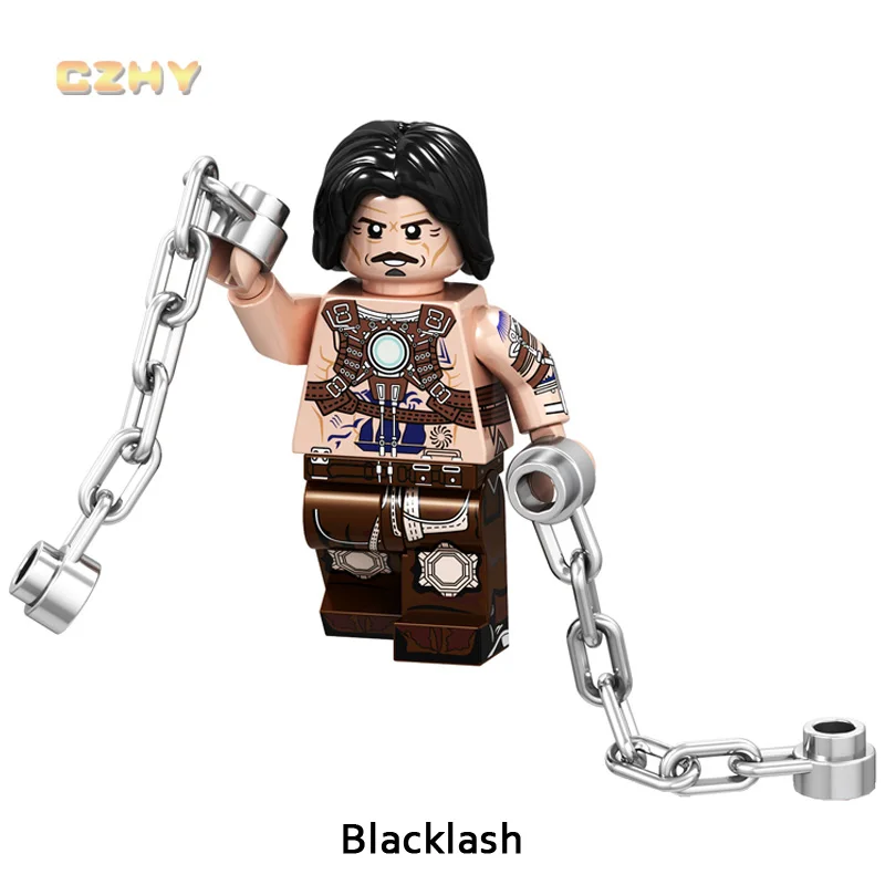 

Blacklash Whiplash Legoeinglys Ironman Tony Stark Mark MK85 MK41 MK50 Venom Black Panther Avengers MINIFIGURED Building Blocks