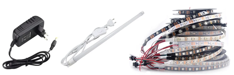 Touch-schakelaar voor 24 Volt LED Bars | 50 cm kabel | Modern design