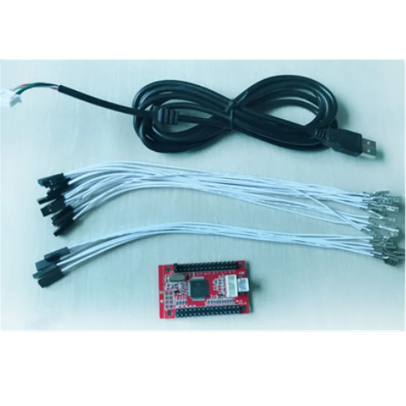 DIY аркадный джойстик набор ручек 5 pin 24 мм/30 мм кнопки запасные части USB кабель к ПК Джойстик Кнопка кодер пластина