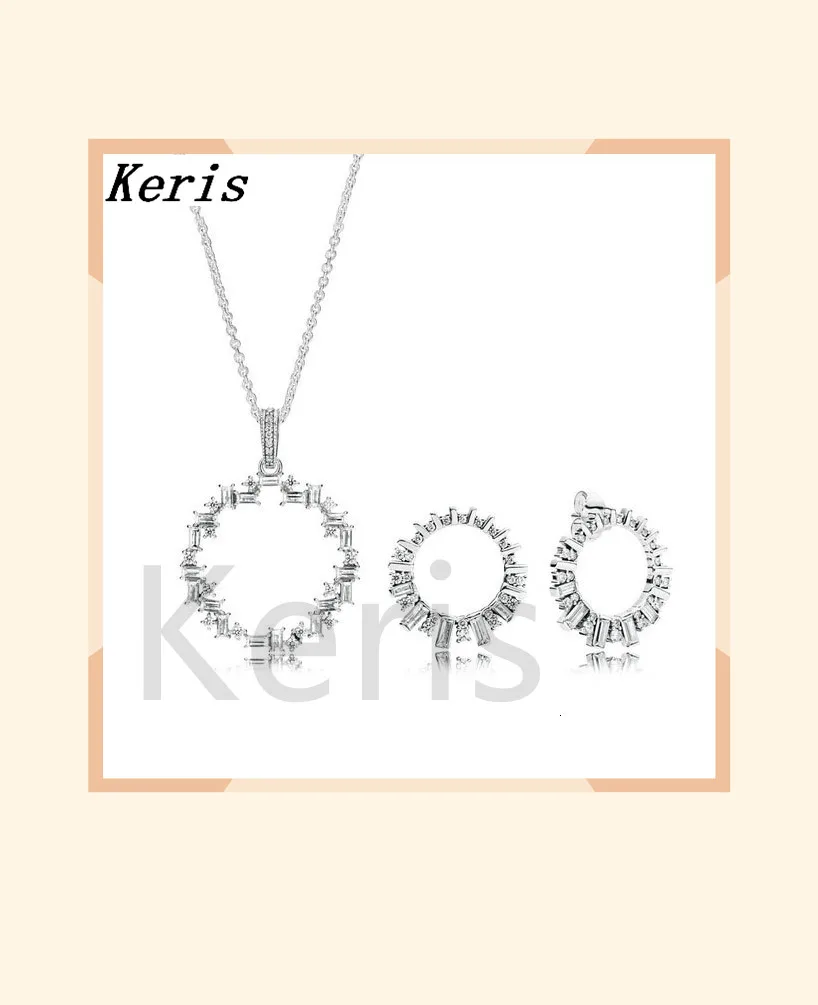 Серебро 925 пробы rau0538 сверкающие осколки подарок комплект - Цвет камня: 6
