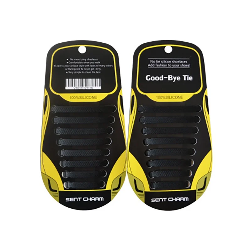 Elastic Silicone Laces No Tie Rubber Lace Shoes Accessories Shoelaces Waterproof Easy to Install Lazy