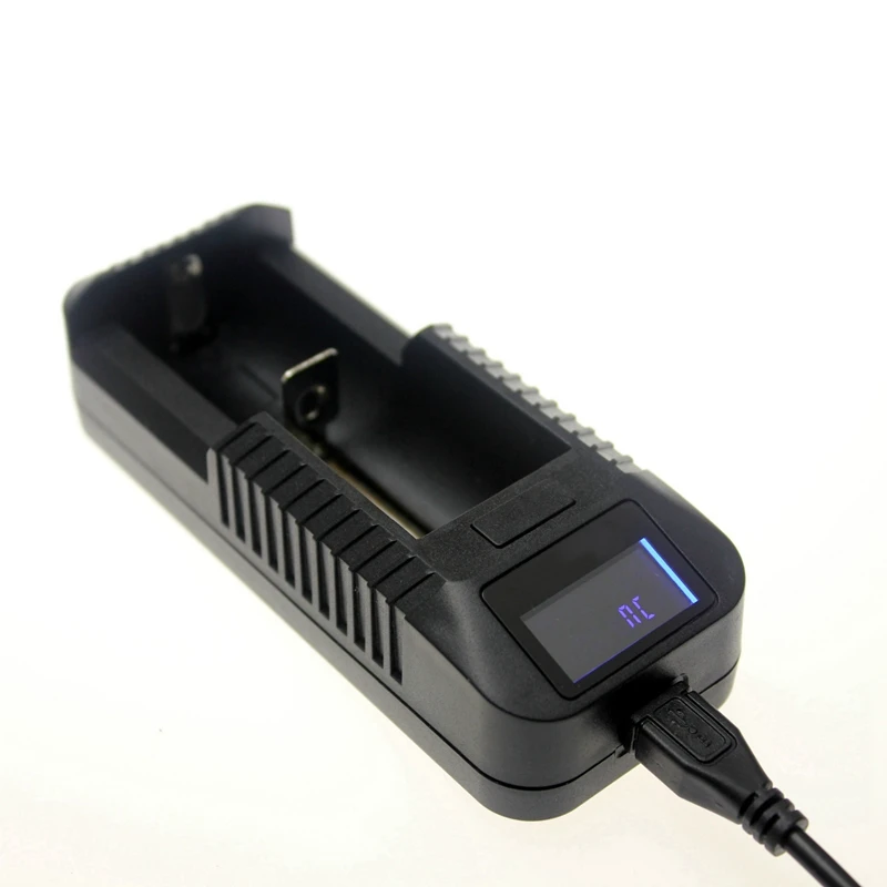 ABKT-Usb Smart Led Дисплей Зарядное устройство с защитой от короткого замыкания в 26650 22650 18650 18500 17670 16340(Cr123A) литиевая Батарея