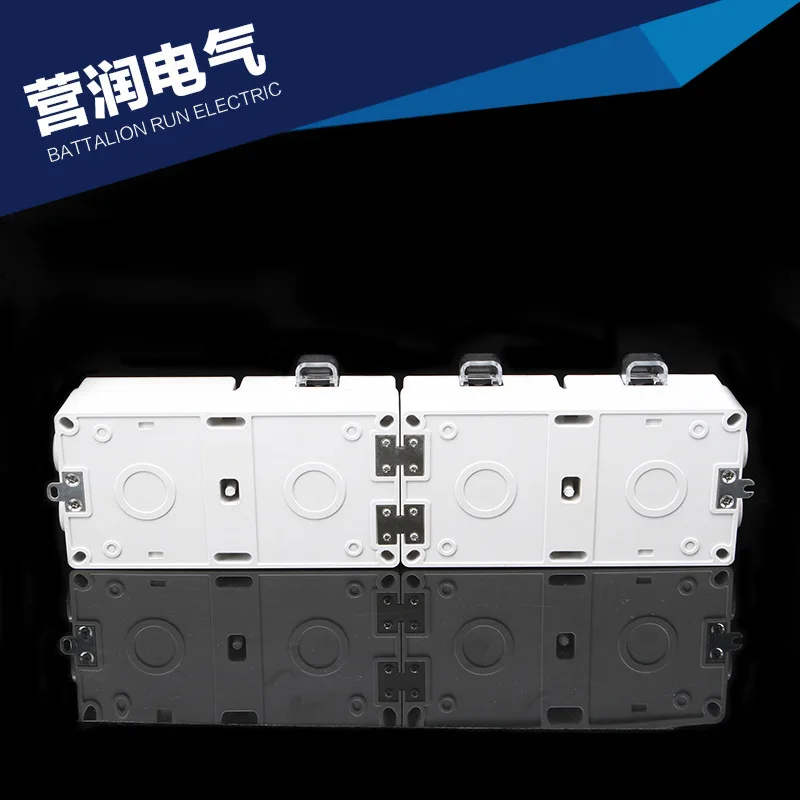 Rainproof socket German socket IP66 wall switch socket Industrial household waterproof socket