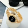 Trending Products 2021 New Fashion Stainless Steel Band Women Led Digital Watches Rhinestone Women's Wrist Watch Relogio Clock 4