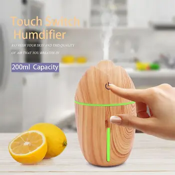 

180ml LED Portable Mini Car Humidifier USB Air Purifier Freshener Essential Oil Diffuser Home Use Dropship