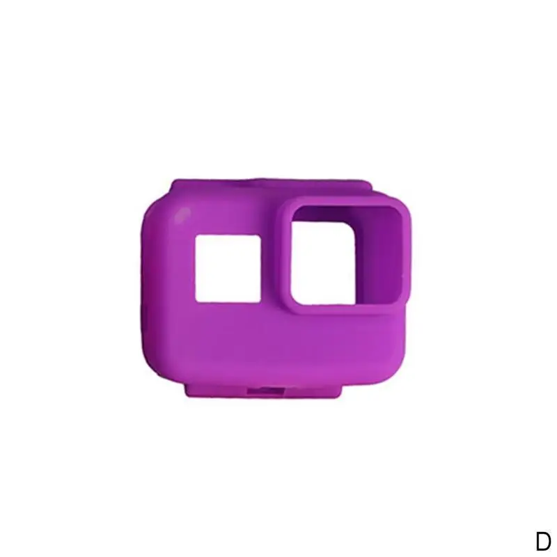 8 цветов силиконовая резиновая рамка защитный чехол для GoPro Hero 5 6 7 Черный Защитный чехол для Go Pro 5 Аксессуары для камеры - Цвет: 4