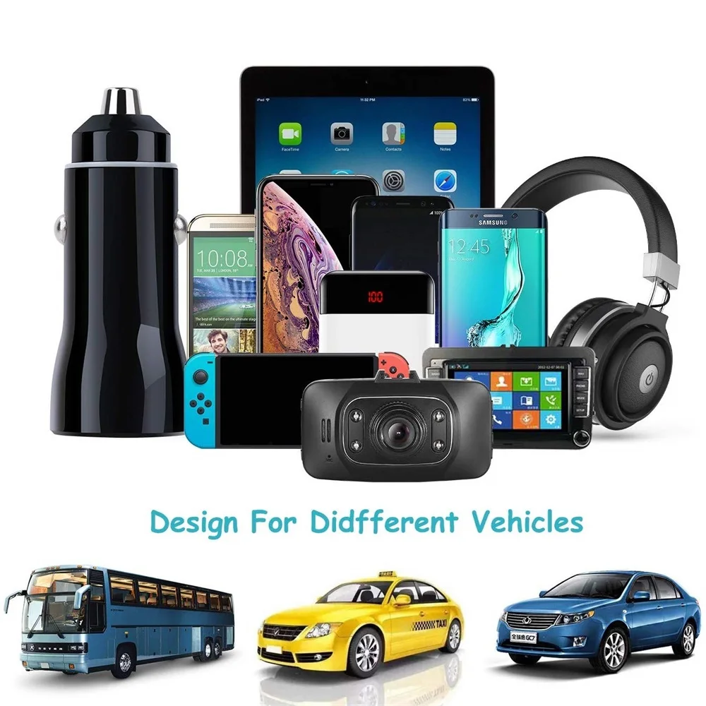 Автомобильное зарядное устройство USB Quick Charge 3,0 USB Автомобильное зарядное устройство для iPhone Xiaomi huawei QC3.0 QC автомобильное быстрое автомобильное зарядное устройство для мобильного телефона